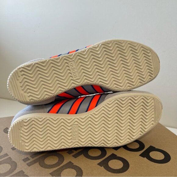 ADIDAS  Japan Vh Sneaker Boots - Silver/Solar Orange/Grey Size 7 - Picture 11 of 16